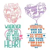 Wherever You Go SVG Cuttable Designs