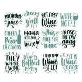Wine Lover Pack Cuttable Design