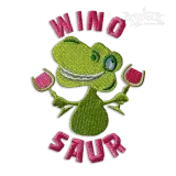 Wino Wine Saur Machine Embroidery Design by Apex