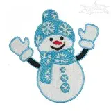Winter Snowman Embroidery Designs