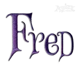 Wizard Kid Machine Embroidery Font Designs