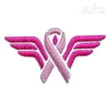 Pink Ribbon Wonder Woman Machine Embroidery Designs