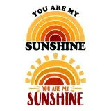 You Are My Sunshine SVG Cuttable Design