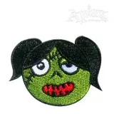 Zombie Girl Embroidery Design