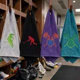Lacrosse & Hockey Embroidery Designs Bundle Sports Towel