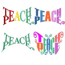 Teach Peach Svg Cuttable Designs