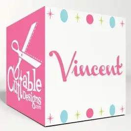 Vincent Svg Cuttable Font