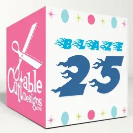 Blaze SVG Cuttable Font
