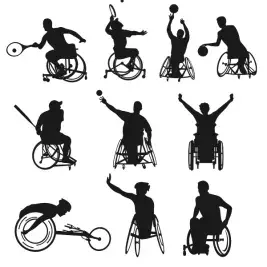 Wheelchair Sports Cuttable Design