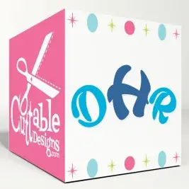 Round Chucky SVG Cuttable Font
