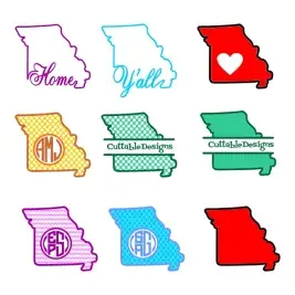 Missouri Svg Cuttable Designs
