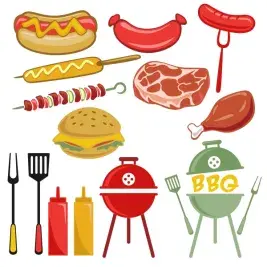 BBQ Pack SVG Cuttable Designs