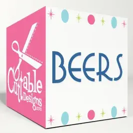 Retro Brew SVG Cuttable Font