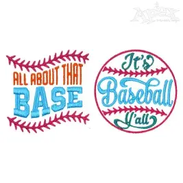 All about that Baseball SVG Cuttable Design