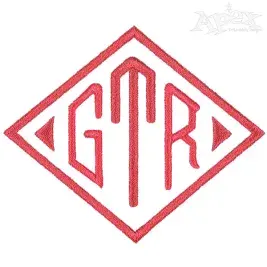 Diamond Monogram Embroidery Fonts