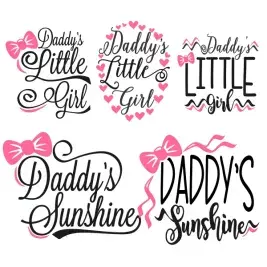 Daddy SVG Cuttable Designs