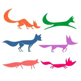 Fox Pack SVG Cuttable Designs