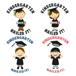 Kindergarden Graduation SVG Cuttable Designs