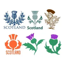 Scottish Thistle SVG Cuttable Designs