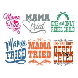 Tried Pack SVG Cuttable Designs