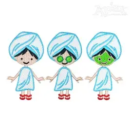 Spa Embroidery Designs