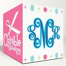 Vine Shadow SVG Cuttable Fonts