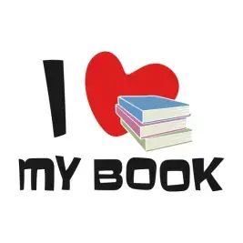 I Love My Book SVG Cuttable Designsa