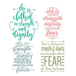 She is Clothed SVG Cuttable Designs