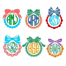 Scallop SVG Cuttable Frames