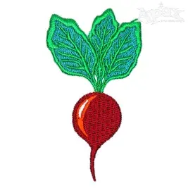 Radish Embroidery Designs