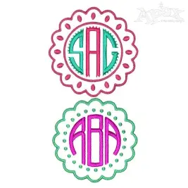 Flower Embroidery Frames