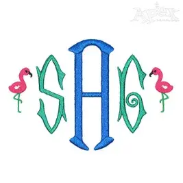 Flamingo Embroidery Frames