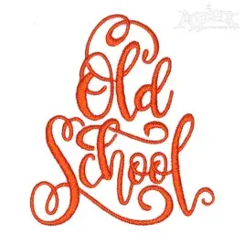 Old School Embroidery Designs