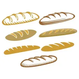 Baguette SVG Cuttable Designs