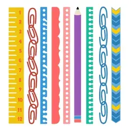 School Border SVG Cuttable Designs