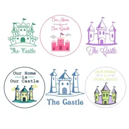 Castle SVG Cuttable Designs