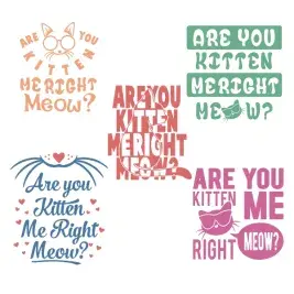 Kitten SVG Cuttable Designs
