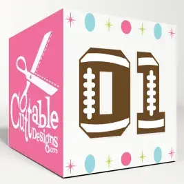 Sport Number - Split Number SVG Cuttable Fonts