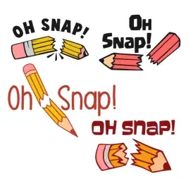 Oh Snap SVG Cuttable Designs