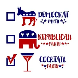 Party SVG Cuttable Designs