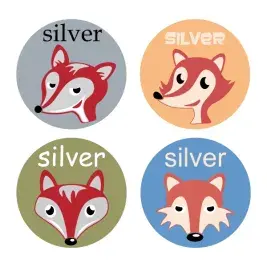 Silver Fox SVG Cuttable Designs
