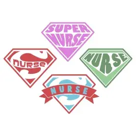 Super Nurse SVG Cuttable Designs
