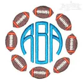 Football Embroidery Frames