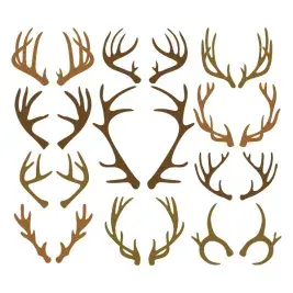 Antler Set SVG Cuttable Designs