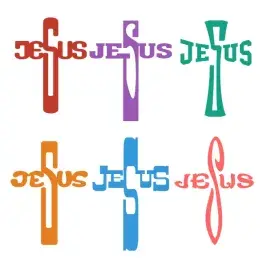 Jesus Cross SVG Cuttable Designs