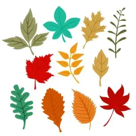 Autumn Leaves SVG Cuttable Designs