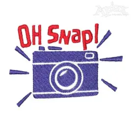 Camera Embroidery Designs