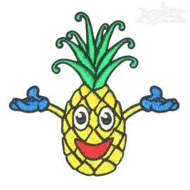 Pineapple Embroidery Designs