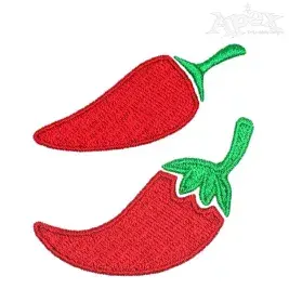 Chili Embroidery Designs