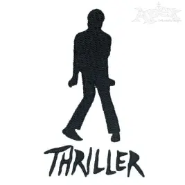 Thriller Embroidery Design